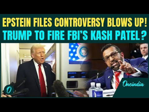 FULL VIDEO: Trump to SACK FBI Director Kash Patel? FBI Removed Trump’s Name From Epstein Files?