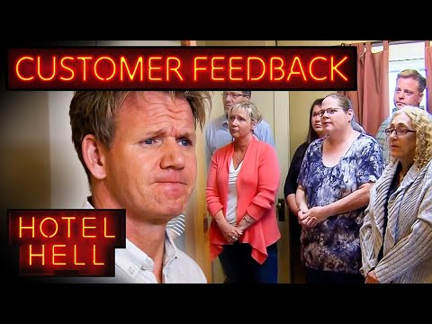 Gordon FORCES Owners To Listen To BRUTAL Customer Feedback | Hotel Hell | Gordon Ramsay