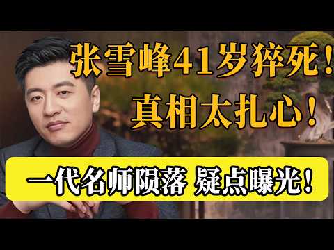 張雪峰41歲猝死背後的真相:心臟猝死有多可怕?為何專盯中年人?普通人最容易忽視的致命風險!#圆桌派 #许子东 #马家辉 #梁文道 #锵锵行天下 #观复嘟嘟 #马未都