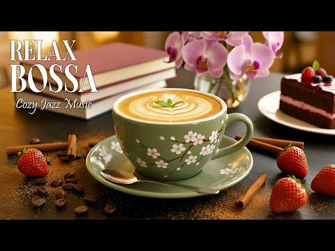 Elegant Spring Morning Coffee Jazz ☕ Relaxing Café Vibes with Gentle Bossa Nova for a Positive Mood