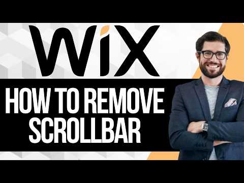 How to Remove Scrollbar in Wix