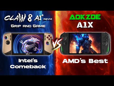 MSI Claw 8 vs AOKZOE A1X