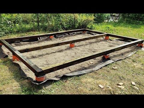 Нижняя обвязка из бруса своими руками