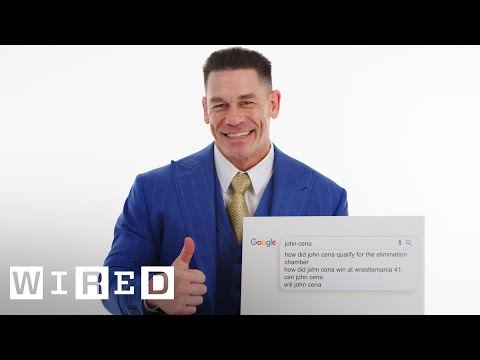John Cena Answers The Web's Most Searched Questions | WIRED