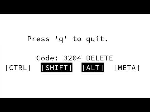Testing my ncurses alternative library (inputs).