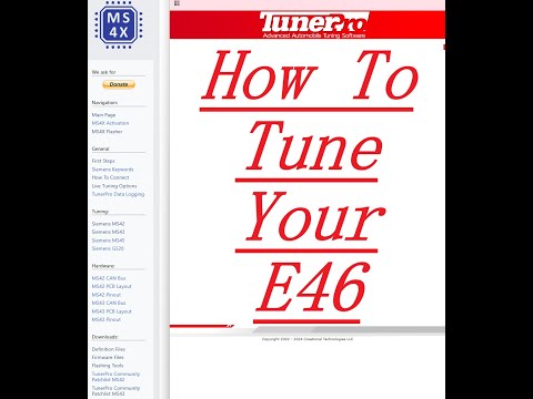 BMW E46 ECU Tuning | DIY Tune for Better Performance & More Power!