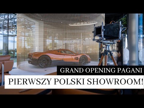 GRAND OPENING PAGANI - PIERWSZY POLSKI SHOWROOM!