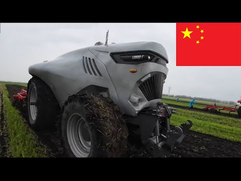 Forget Tractors! China's AI "Iron Ox" Plows Thousands of Acres While Farmers Relax