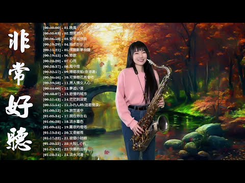 [無廣告] 太美了👍100大最美的華語薩克斯風曲 | 經典的薩克斯曲目 - 萨克斯金曲100首老歌