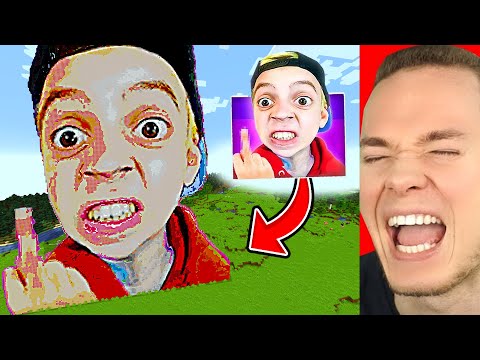 Ich PRANKE KLEINEN JUNGEN mit GEHEIMER KAMERA MOD 😱 (Minecraft)