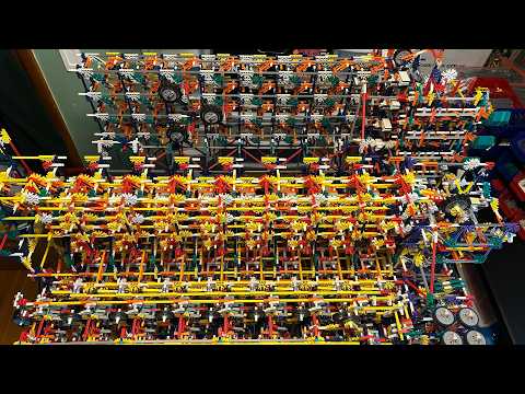 Knex 8-bit Mechanical Computer (MechaDigit-1) - Update 3: ROM, Program Counter, and Jumps