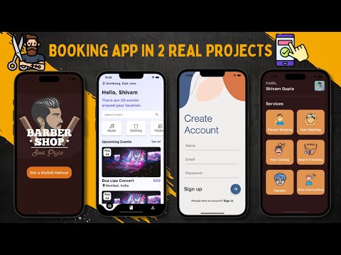 🔥📱 Learn Booking App with 2 REAL Projects | Flutter x Firebase Tutorial 2025