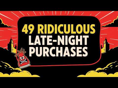 49 Ridiculous Late-Night Purchases That Ruined Bank Accounts