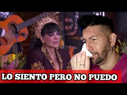 MARIBEL GUARDIA ROMPE EN LLANTO al cantar a la VIRGEN DE GUADALUPE recordando a su hijo