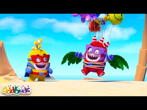 🦹‍♀️Ultimate Oddbod's Superhero Showdown!🦸‍♂️| OddBods | Moonbug Kids - Sports and Games For Kids