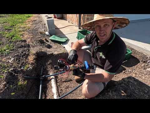 Installing a pop-up irrigation system using Hunter MP rotators