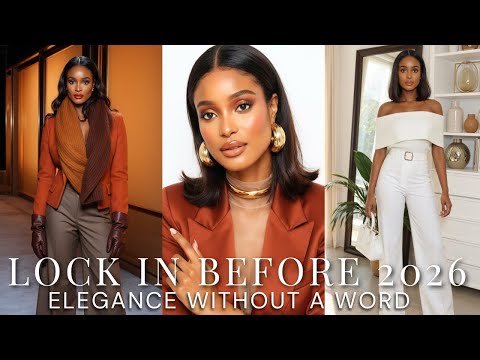 How Elegant Women Command Respect Without Saying a Word | Lock in Before 2026 Ep7