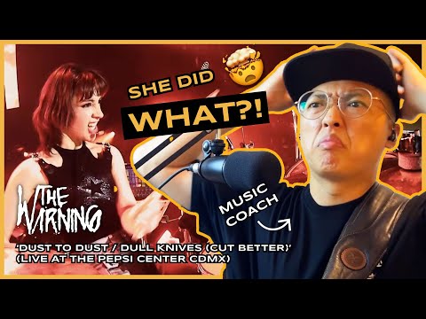 FIRST TIME Hearing The Warning 'Dust to Dust / Dull Knives' Live Pepsi Center | Bass Coach Reaction