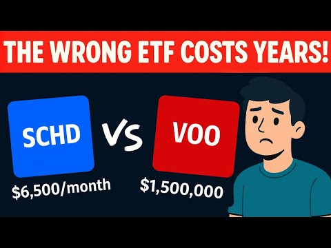 What Happens When You Invest $100K in VOO vs SCHD?