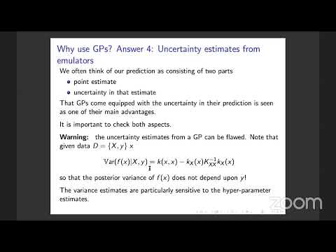 Introduction to Gaussian processes