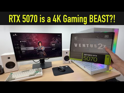4K Gaming on the RTX 5070: Surprisingly Good?