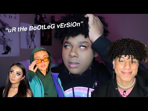 ACTUALLY copying the youtubers people say i "copy"