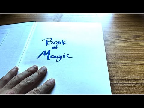 Flipping through my Book of Magic.