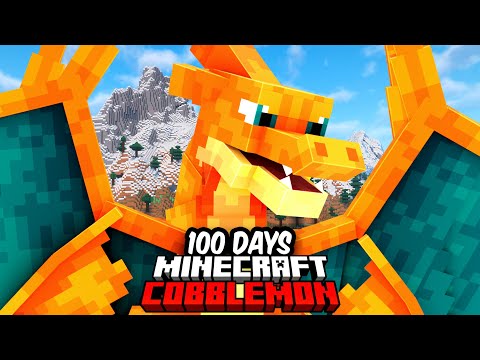 I Spent 100 DAYS in MEGA POKEMON Minecraft Against my Rival! (Duos Cobblemon)
