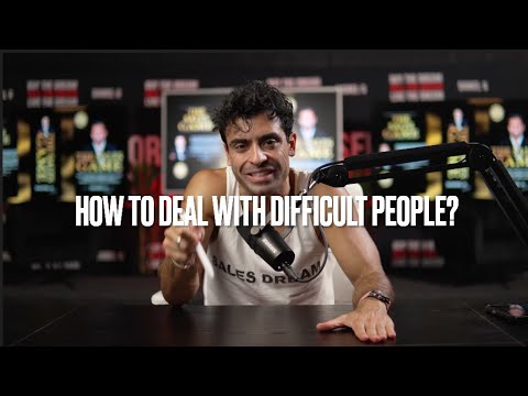 If you ever dealt with difficult people or prospects (watch this!)