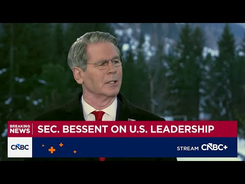 Watch CNBC's full interview with Treasury Secretary Scott Bessent