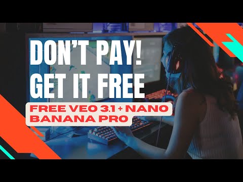 FREE Access to VEO 3.1 & Nano Banana Pro! (No Credit Card, Accept all emails)
