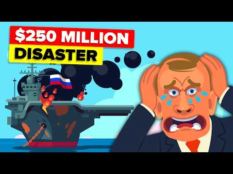 Putin Has a MELTDOWN as Russia’s ONLY Aircraft Carrier Faces THIS