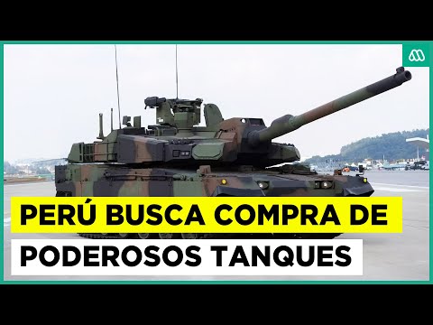 ¿La próxima potencia militar de la región? Perú se acerca a la compra de poderosos tanques