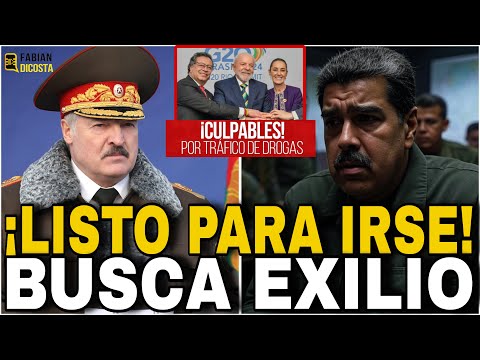 ÚLTIMA HORA 🚨 MADURO ESTARÍA LISTO PARA IRSE EEUU BUSCA SU MEJOR EXILIO