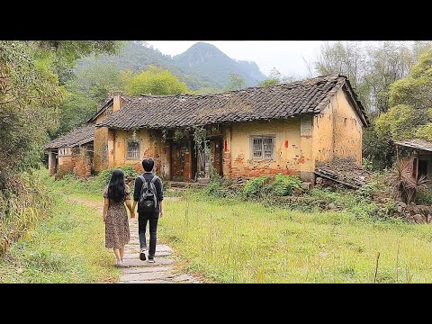Bankrupt Couple Renovate an Abandoned Mountain Stone House to Raise Their Young Child