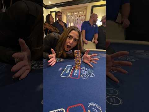 INSANE $20,000 Hand!! #vegas #casino #baccarat