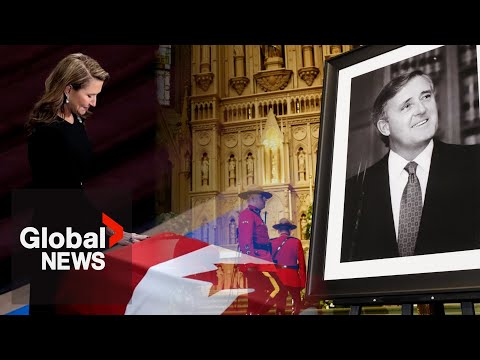 Brian Mulroney funeral: Daughter gives emotional eulogy for a "truly great father"