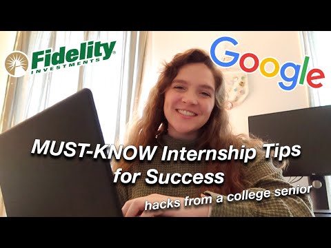 Internship Hacks from a 2x Google Intern | 5 Things I Wish I Knew Before My First Internship