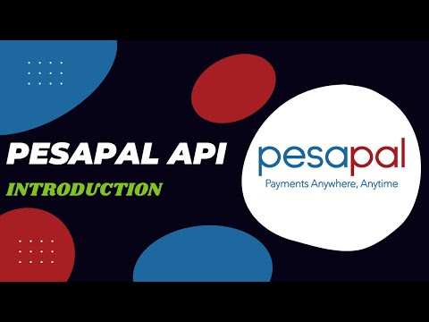 Introduction - PESAPAL API INTERGRATION