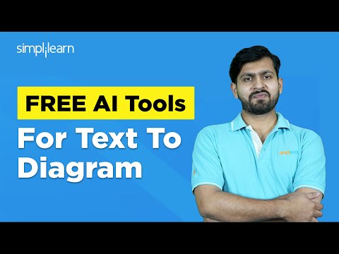 FREE AI Tools For Text To Diagram And Inforgraphics | AI Tools For Text To Diagrams | Simplilearn
