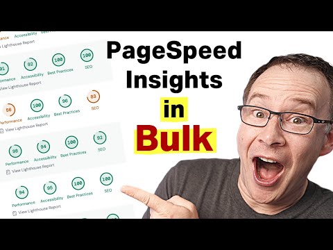 3 Ways to Run PageSpeed Insights in BULK (Multiple Pages at Once)