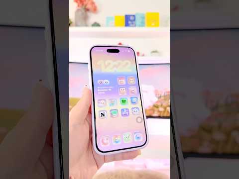 Still my most favorite setup 🍬💖 #iphoneair #homescreensetup