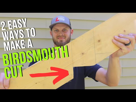 2 EASY Methods for Making Birdsmouth Cuts