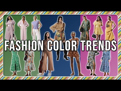 What's HOT in Fashion Color Trends This Spring Summer 2025?