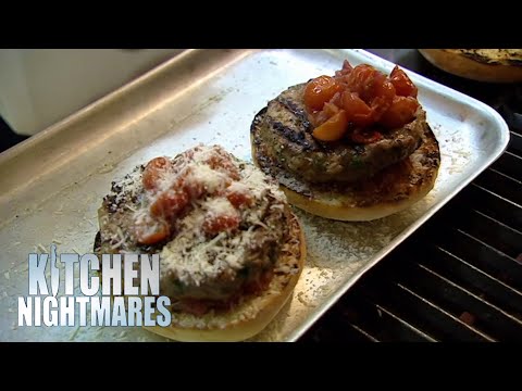 Gordon Ramsay Shows How To Cook A Burger | Kitchen Nightmares
