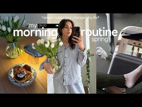 6 AM peaceful spring morning 🦢 the 6 step morning routine that changed my life