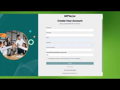 How to Sign Up on #247Tasker (Step-by-Step Guide for New Users