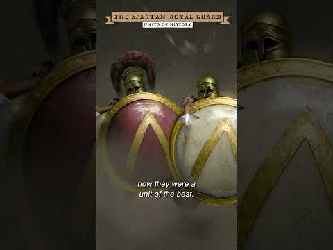 Who were the Spartan Royal Guards? #Shorts #History #Units