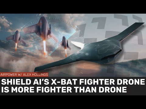 Shield AI’s new X-BAT fighter-drone could change air warfare forever