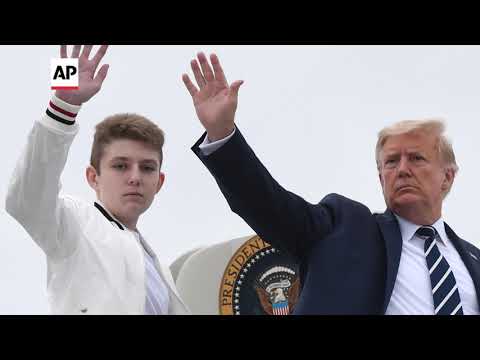 Barron Trump, 18, to make political debut as Florida delegate to the Republican convention